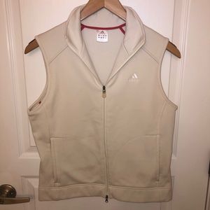 Adidas Cream Flat Athletic Vest